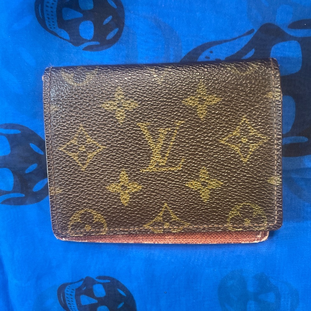 Louis Vuitton Brown/Gold Monogram Bifold Wallet